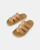 jumbled walnut Melbourne olena leather slide sandal mocha tan brown summer spring footwear fashion Australia jumbledonline