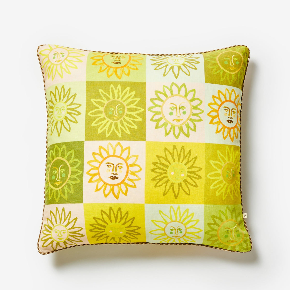 Yellow & Silver Cotton Linen Throw Pillow Cover, Yellow Twist – The  HomeCentric